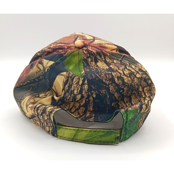 USA American Flag Eagle Patriotic Baseball Hat Cap Trucker Mossy Oak Camo Adjust - Picture 5 of 8